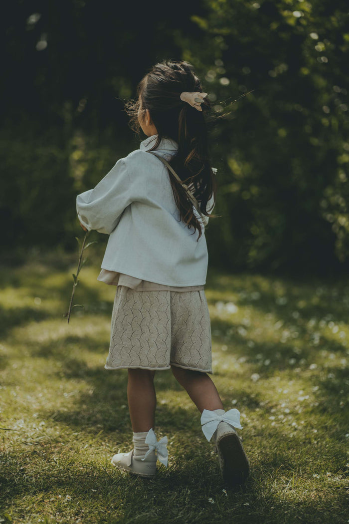 Donsje Canae Shorts | Lavender Brown Melange