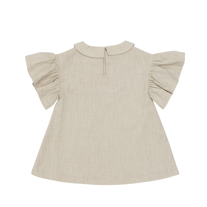 Donsje Capucine Linen Dress | Soft Sand