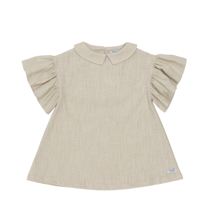 donsje Capucine Linen Dress | Soft Sand