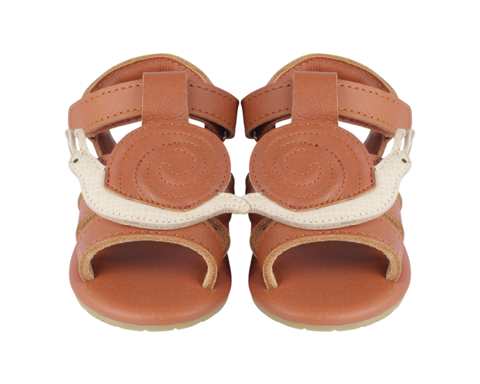 Donsje Cargot Sandals | Snail | Maple Leather