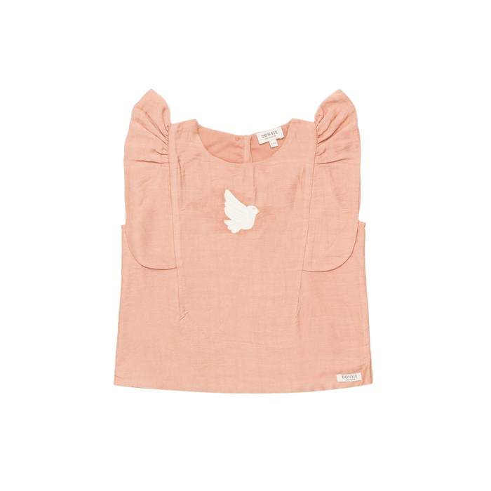 donsje Cathi Top | Dove | Cloudy Rose