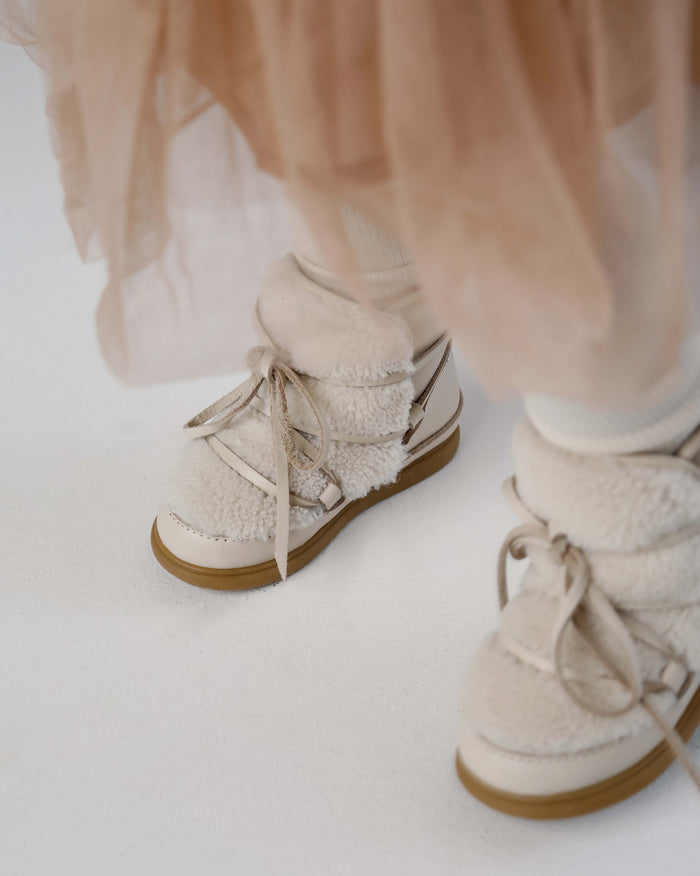 Donsje Ceesa Shoes | Cream Leather