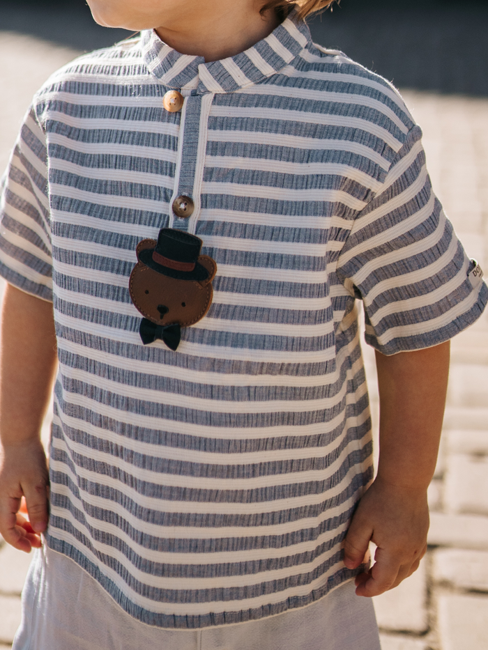 Donsje Ceesie Clip | Bear | Cognac Classic Leather