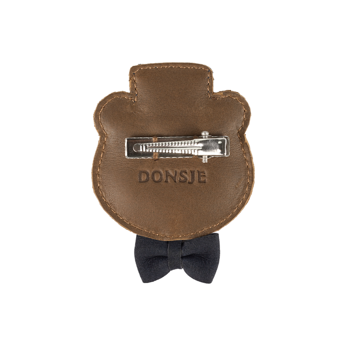 Donsje Ceesie Clip | Bear | Cognac Classic Leather