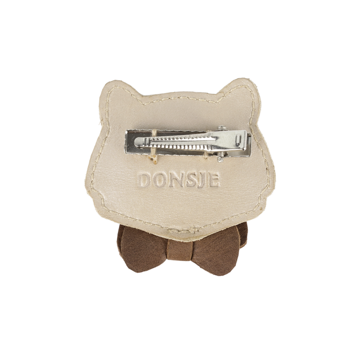 Donsje Ceesie Clip | Cat | Powder Metallic Nubuck