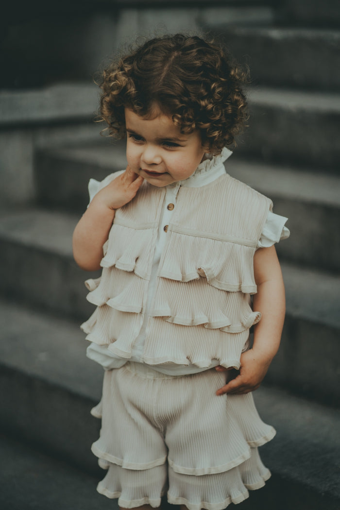 Donsje Cette Gilet | Macaroon