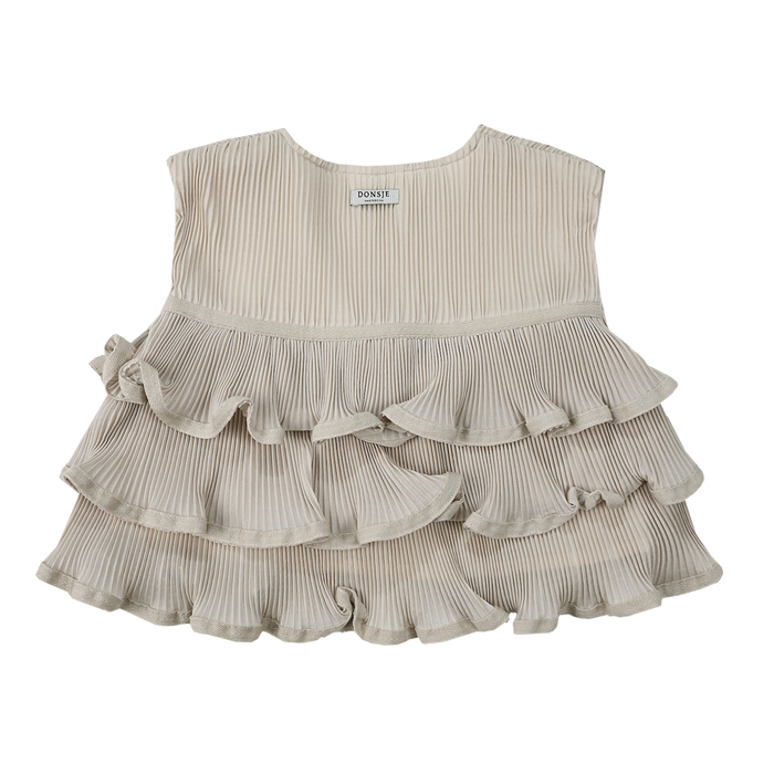 Donsje Cette Gilet | Macaroon