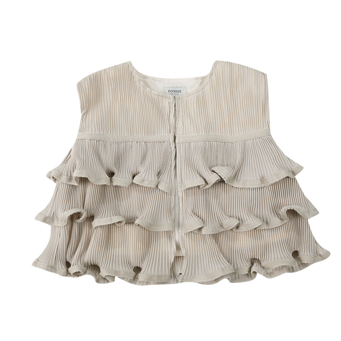 donsje Cette Gilet | Macaroon
