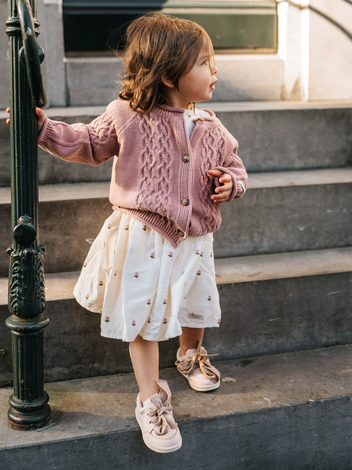 Donsje Cleo Cardigan | Rose Dawn