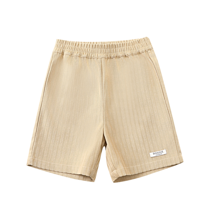 donsje Cyriel Shorts | Biscuit Striped