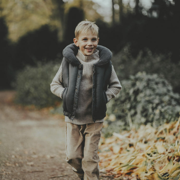 Donsje Dai Merino Wool Sweater | Beige Melange