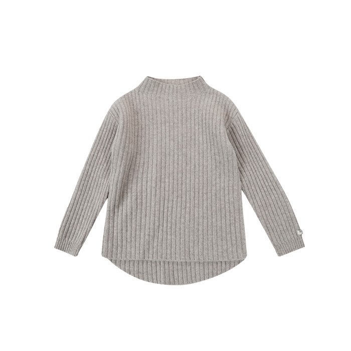 donsje Dai Merino Wool Sweater | Beige Melange