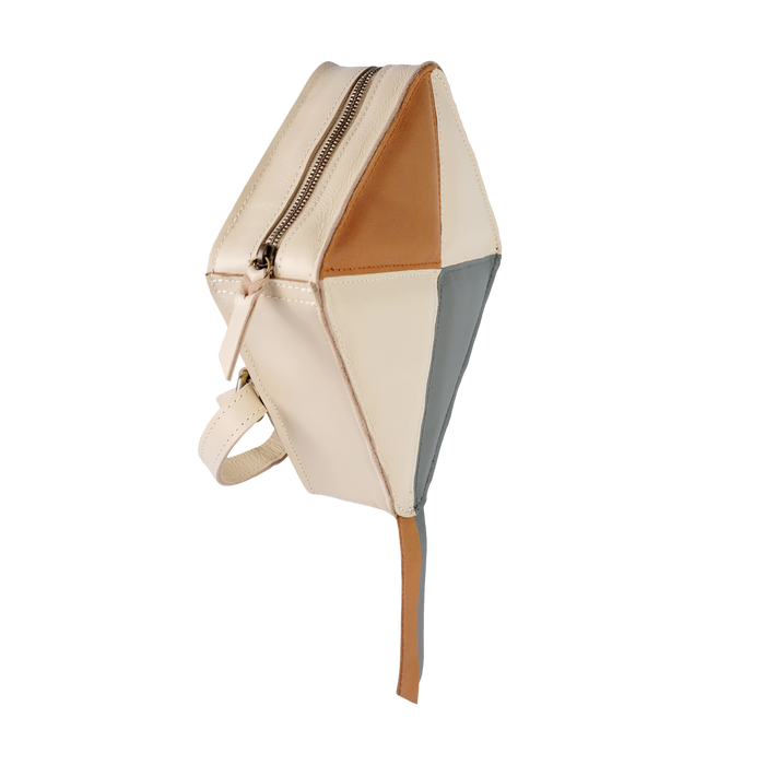 Donsje Danai Backpack | Kite | Cream Leather