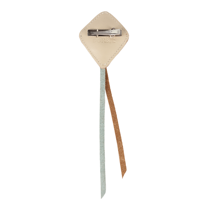 Donsje Danai Clip | Kite | Cream Leather