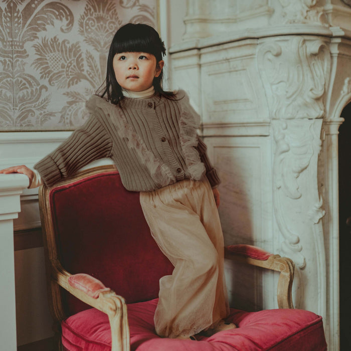 Donsje Darine Cardigan | Lavender Brown