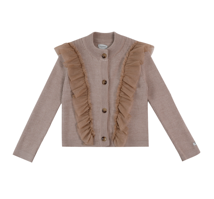 donsje Darine Cardigan | Lavender Brown