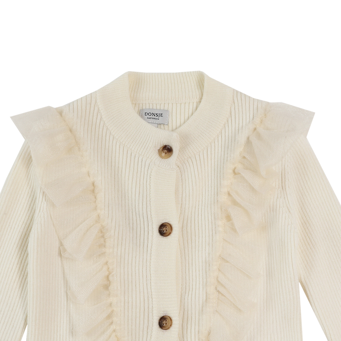 Donsje Darine Cardigan | Warm White