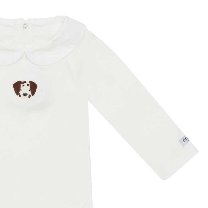 Donsje Davo Bodysuit | Dalmatian | Off White