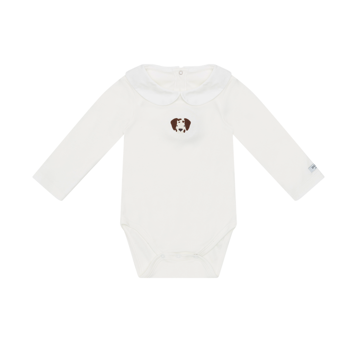donsje Davo Bodysuit | Dalmatian | Off White