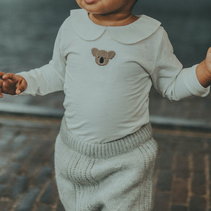 Donsje Davo Bodysuit | Koala | Off White
