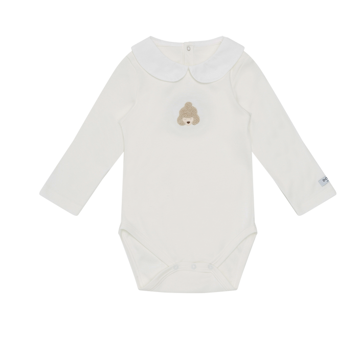 donsje Davo Bodysuit | Poodle | Off White