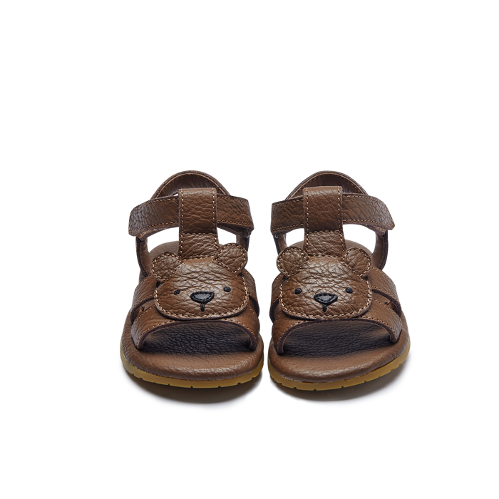 Donsje Dhalo Sandals | Bear | Cognac Leather