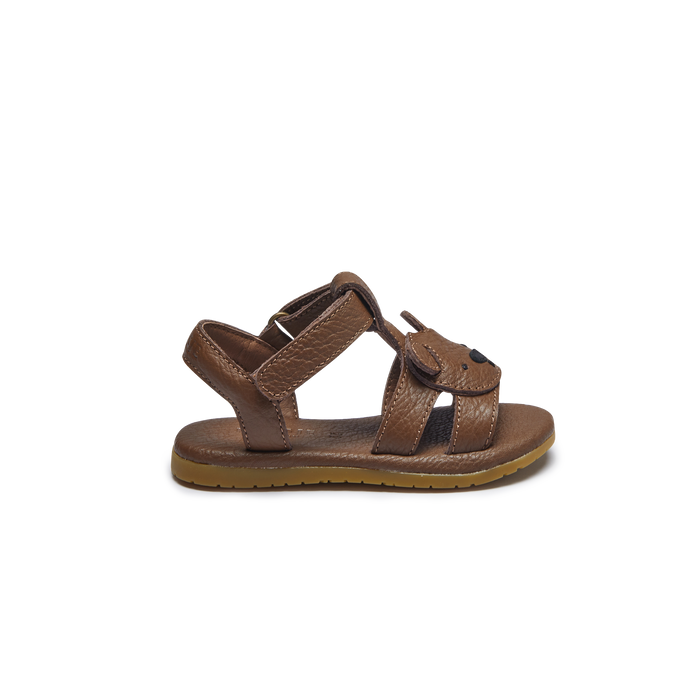 Donsje Dhalo Sandals | Bear | Cognac Leather