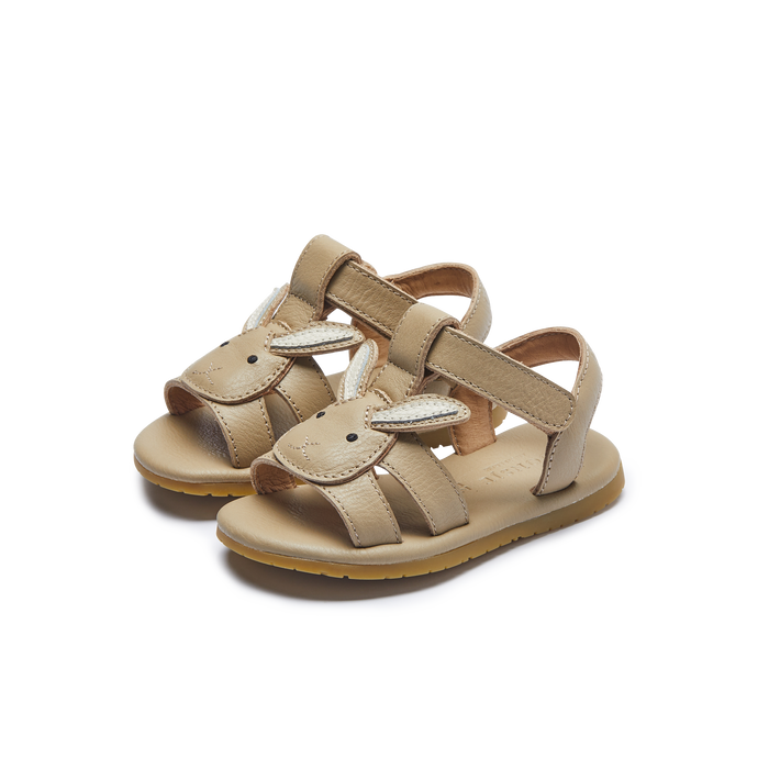 donsje Dhalo Sandals | Bunny | Taupe Leather