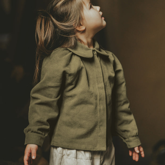 Donsje Dolli Blouse | Dark Olive