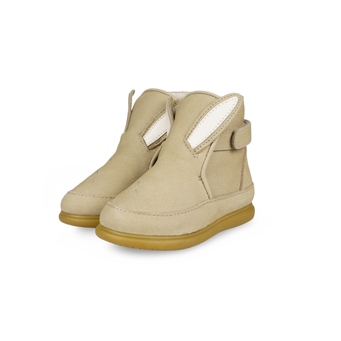 donsje Dubu Classic Shoes | Bunny | Taupe Nubuck