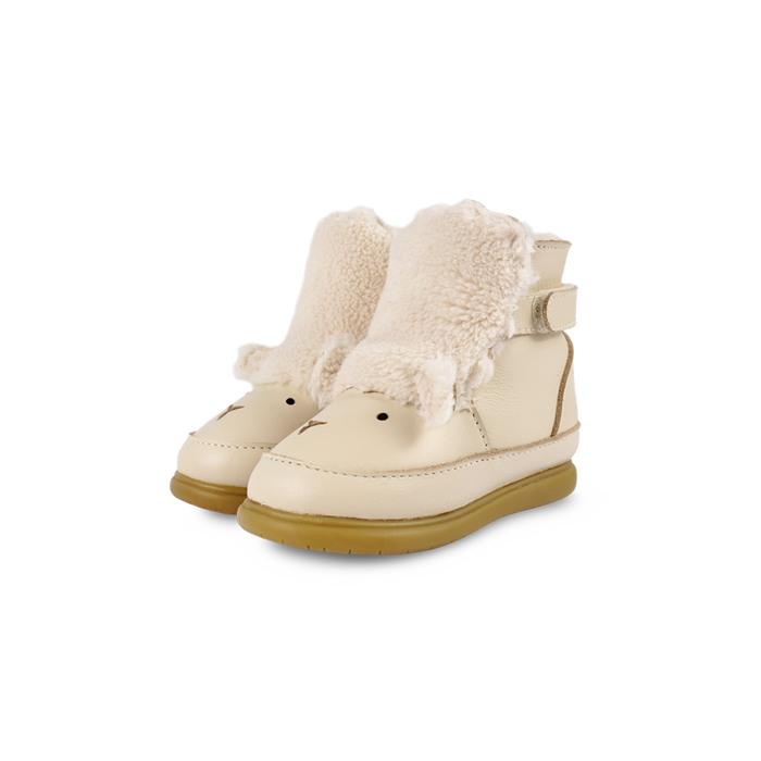 donsje Dubu Exclusive Shoes | Lammy | Cream Leather