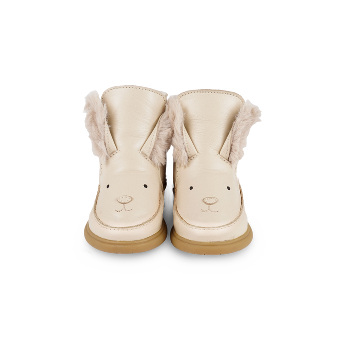 Donsje Dubu Exclusive Shoes | Rabbit | Cream Leather