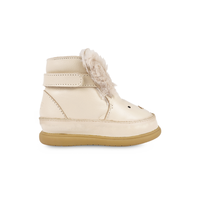 Donsje Dubu Exclusive Shoes | Rabbit | Cream Leather