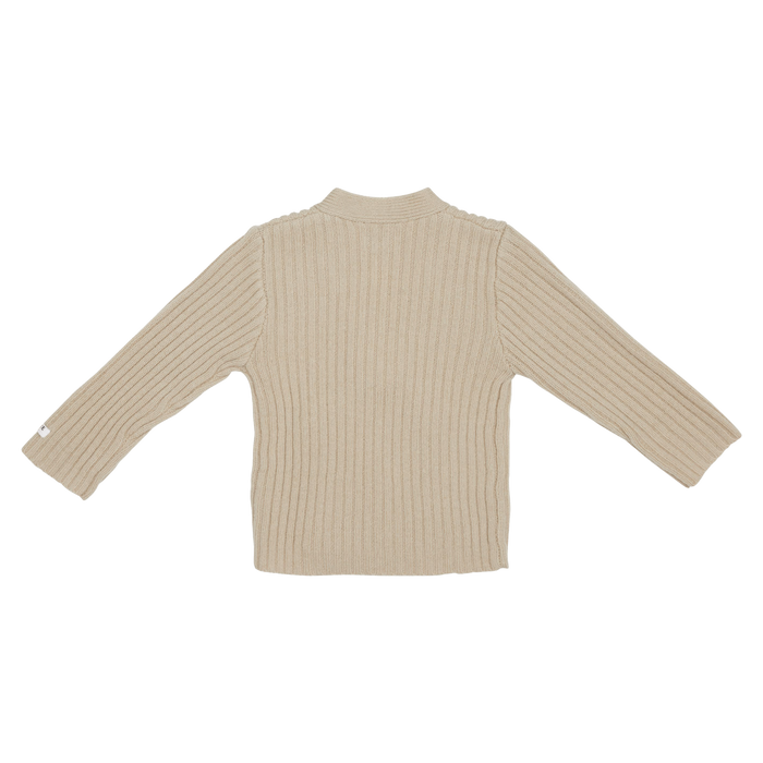 Donsje Elo Merino Wool Cardigan | Oyster Grey