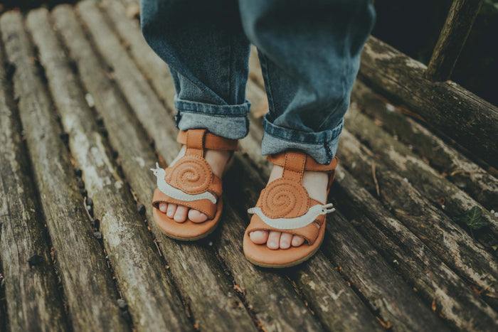 Donsje Escar Sandals | Snail | Walnut Leather
