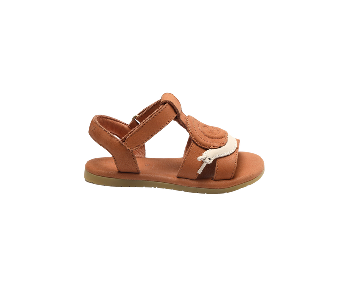 Donsje Escar Sandals | Snail | Walnut Leather