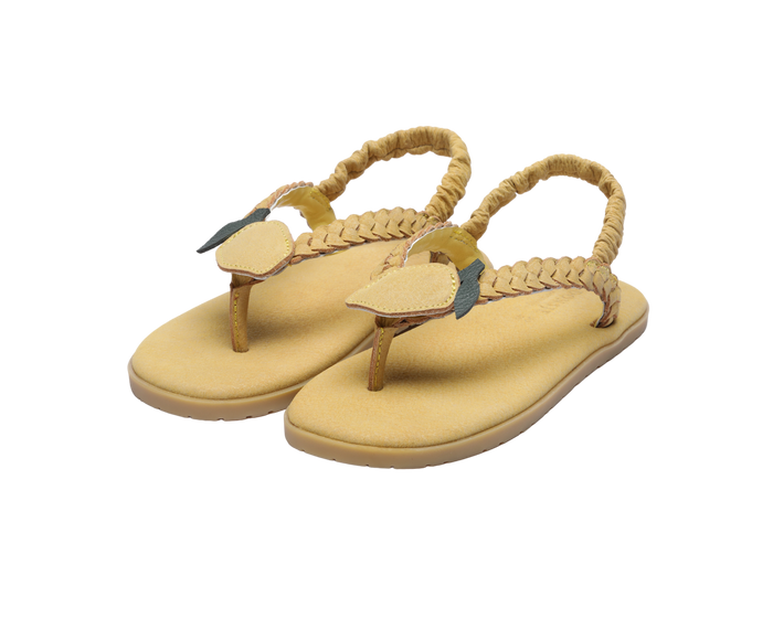 Donsje Eva Flipflops | Lemon | Canary Leather
