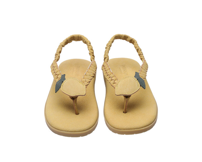 Donsje Eva Flipflops | Lemon | Canary Leather