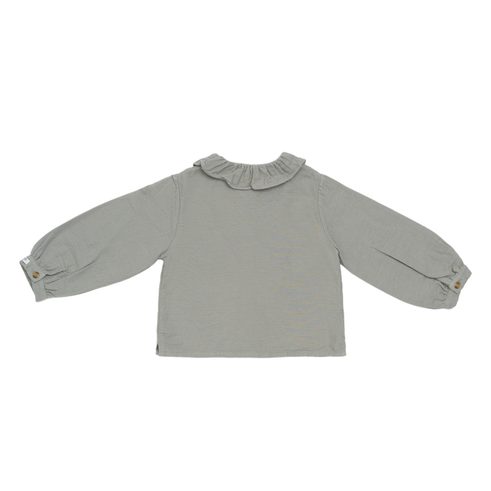 Donsje Evy Blouse | Pigeon Blue