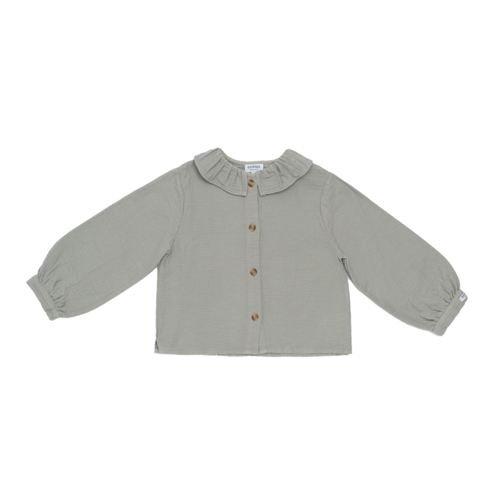 donsje Evy Blouse | Pigeon Blue