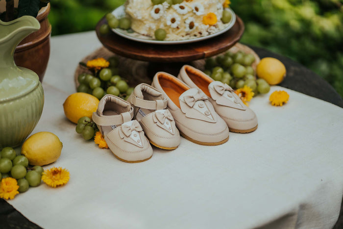 Donsje Fedde Shoes | Ivory Classic Leather