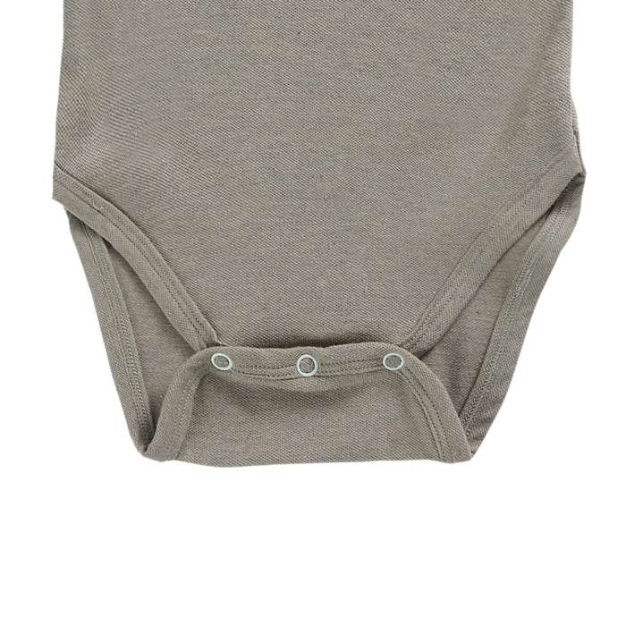 Donsje Felix Bodysuit | Warm Grey Melange
