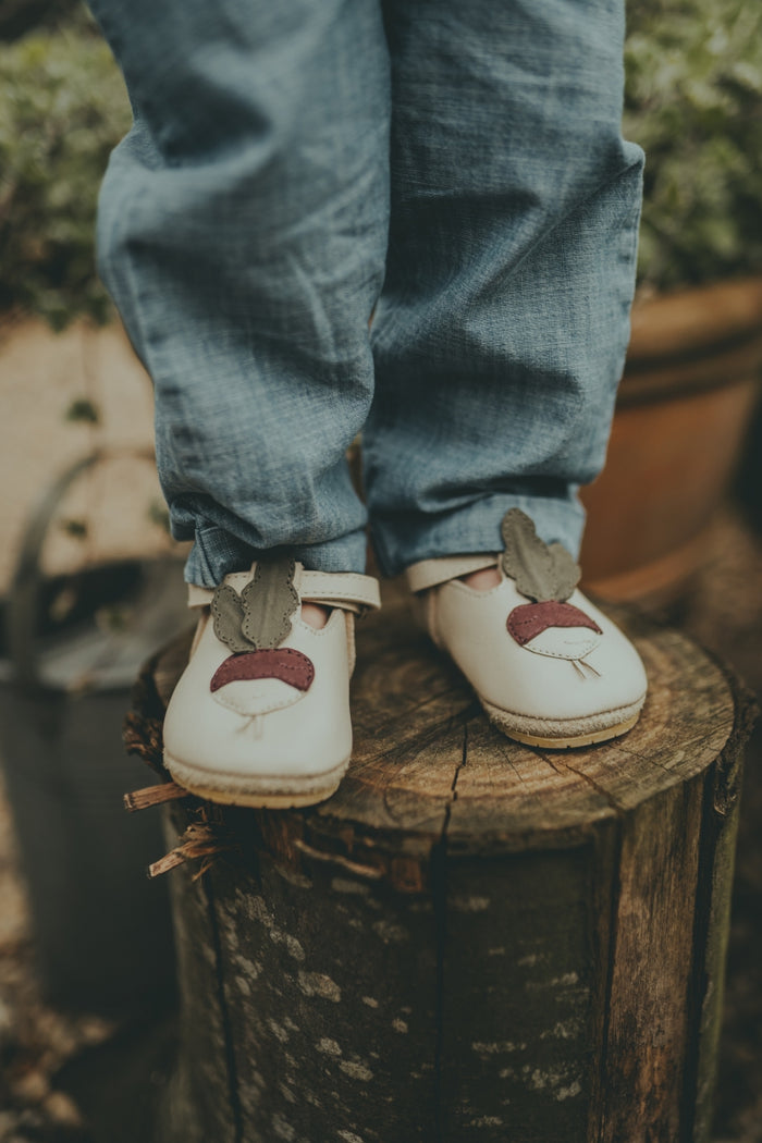 Donsje Figili Shoes | Radish | Cream Leather