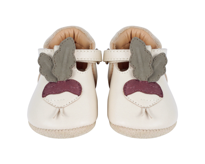 donsje Figili Shoes | Radish | Cream Leather