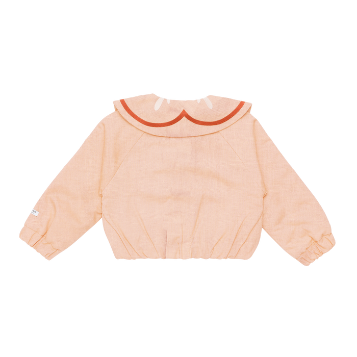 Donsje Filein Linen Jacket | Cloudy Rose