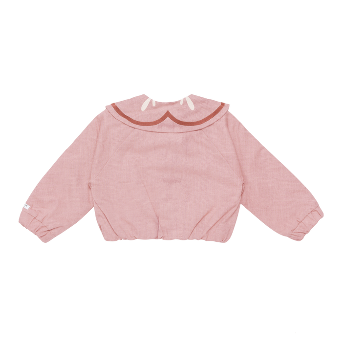 Donsje Filein Linen Jacket | Purple Violet