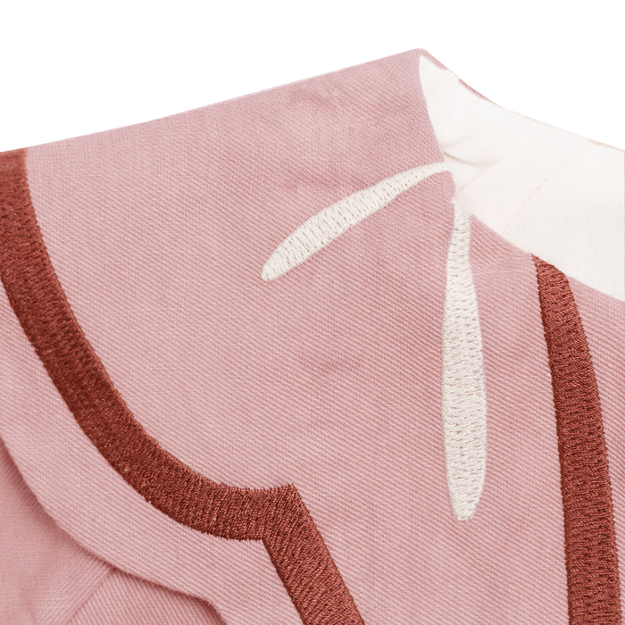 Donsje Filein Linen Jacket | Purple Violet