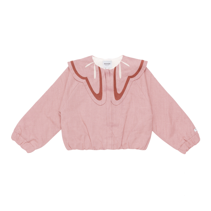 donsje Filein Linen Jacket | Purple Violet