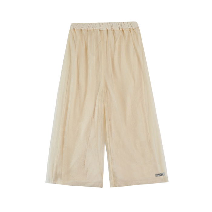 donsje Findu Trousers | Warm White Metallic