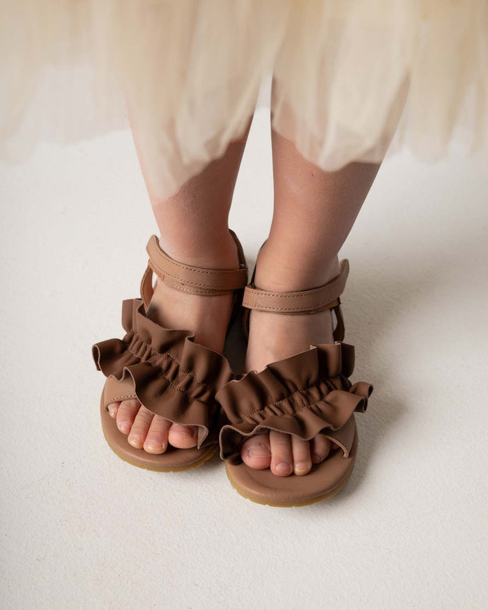 Donsje Fine Sandals | Hazelnut Leather